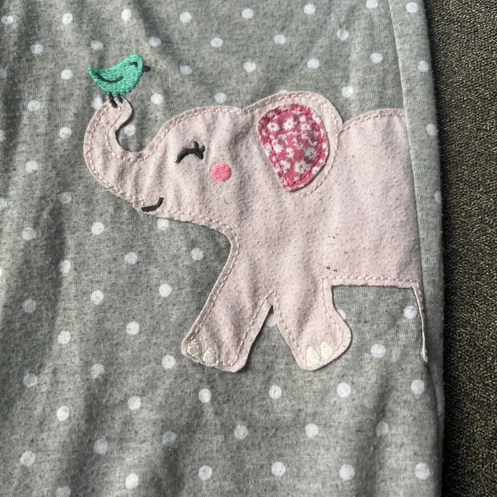 Carter's Footed Footie Pajamas Girls 24 Months